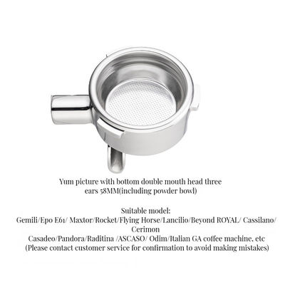 Manilla de madera sólida herramientas de café y té con ramas ácidas sin fondo de reemplazo universal