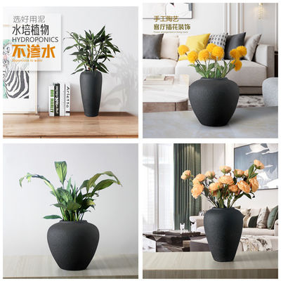 Estilo Art Déco Moderno Abstracto Vaso de Résin de Vaso de Flor con Diseño de Rostro Humano