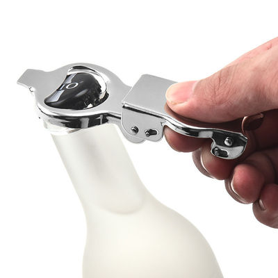 Regalos Abridor de vino multifunción con material de acero inoxidable e impresión personalizada