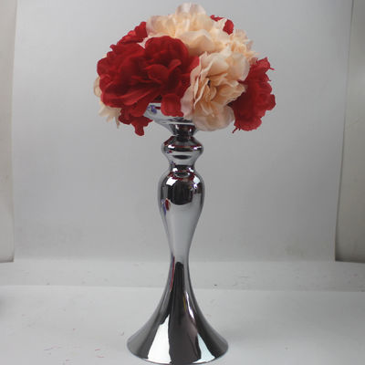 Flores artificiales 30cm Pelota de centro para decoración de la mesa festiva en el Día de la Madre