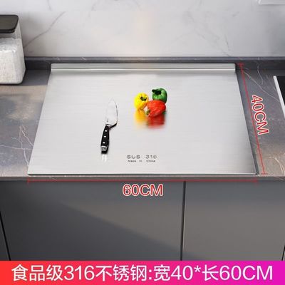 Placa de deshielo y corte de alimentos transparentes Herramienta funcional de cocina para la preparación de comidas