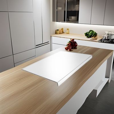 Bamboo Logotipo personalizado Lavavajillas Tabla de corte segura para el corte de cocina de diseño moderno