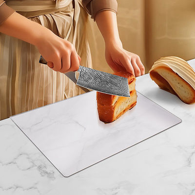 Bamboo Logotipo personalizado Lavavajillas Tabla de corte segura para el corte de cocina de diseño moderno