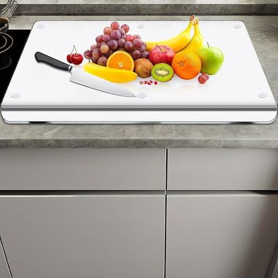 Color personalizado Logotipo personalizado Lavavajillas de bambú Tabla de corte flexible segura para cocina