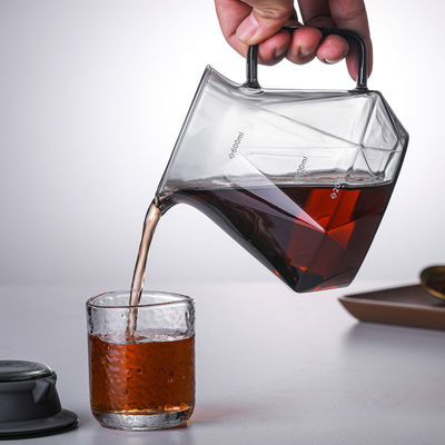 Copo de goteo de vidrio de alto borosilicato para verter sobre el café 400 ml de capacidad Resistente al calor