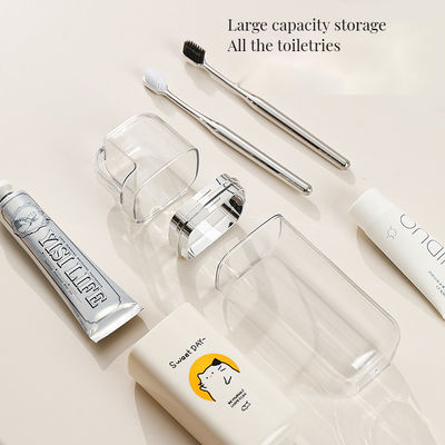 Cartoon de un solo uso Jarrón Dental Portátil 3 en 1 Ideal para el baño de un hotel en casa