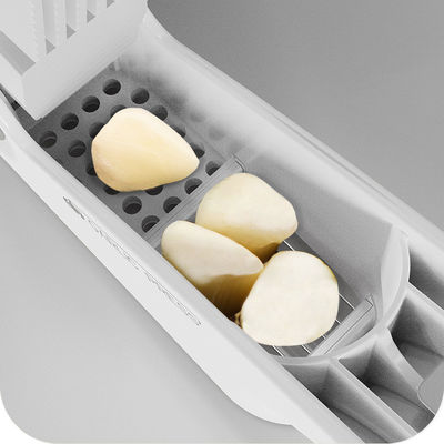 Maquinaria para cortar y cortar ajo multifuncional de acero inoxidable 4 en 1 con utensilios para abrir latas