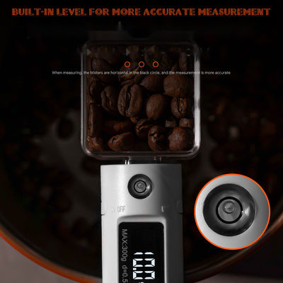 0.5g-300g Range BAMBOO Cuchara de medición digital con puerto tipo C y pantalla de doble unidad