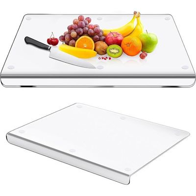 Herramientas de cocina duraderas Logotipo personalizado Bloque de corte acrílico para un corte seguro y flexible