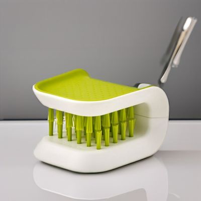 Pincela de nylon con filamentos para utensilios de cocina y cubiertos de cocina Pincela para limpieza multifuncional