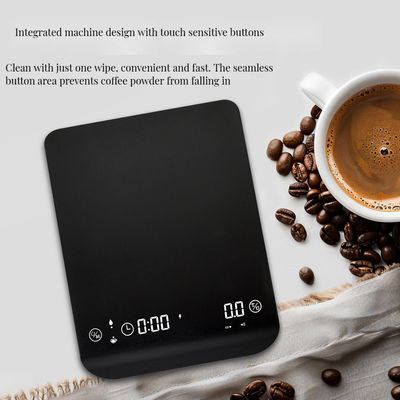 Escala de café digital recargable de estilo minimalista 2024 con temporizador y precisión de 0.1g