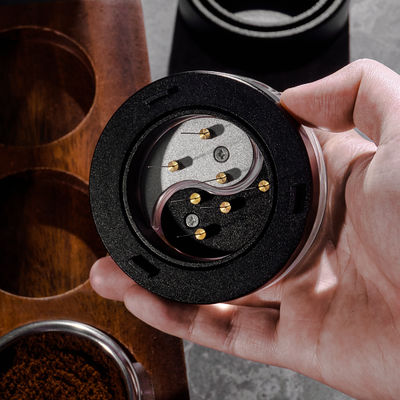 7 agujas negras 0,4 mm WDT herramienta distribuidora de café expreso herramienta distribuidora de agujas de café