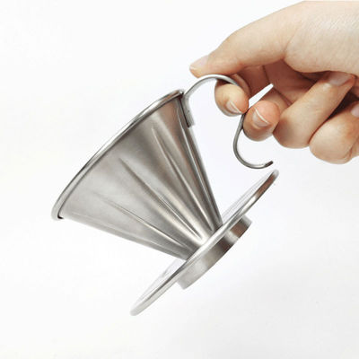 Cestas de filtro de café soporte de acero inoxidable para herramientas de té de tarde caseras clásicas