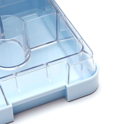 Caja de almacenamiento de alimentos de tamaño personalizado de acero inoxidable 304 Contenedor de comida Bento para adultos