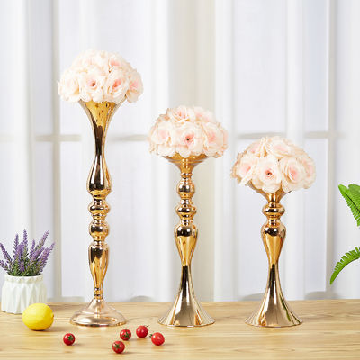 Vintage Metal de Oro Sirena Diseño Portadores de velas para eventos en el hogar Banquetes Tamaño personalizado