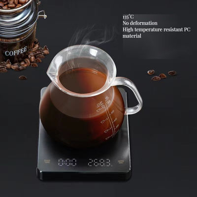 Fácil de LED Escala electrónica de café 1-3000g Capacidad 250mAh Batería Diseño minimalista