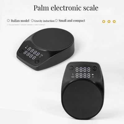 BAMBOO ABS Shell Espresso Escala de café con temporizador Tipo-C de carga Escala de cocina digital de precisión de elaboración de cerveza