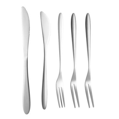 Conjunto de plataformas de acero inoxidable de diseño vintage para hoteles y restaurantes