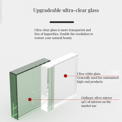 Decoración casera personalizada Espejo de vestimenta de cuerpo completo con diseño moderno y color personalizado