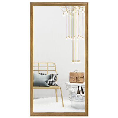 Espejo de piso de vidrio de diseño moderno para el dormitorio