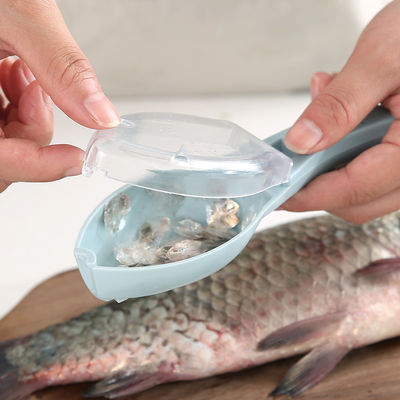 Herramienta de limpieza de la cocina sin resbalón Remover rápidamente la piel de pescado