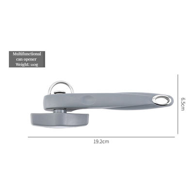 Abridor de la lata de acero inoxidable para el hogar sin esfuerzo con tipo de metal sostenible