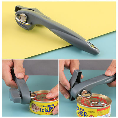 Abridor de latas de cocina de tamaño personalizado con perno de giro fácil y abrebotellas de acero inoxidable
