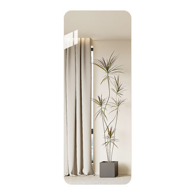 Espejo de madera de metal vintage en forma de arco para decoración de pared de baño personalizada de longitud completa