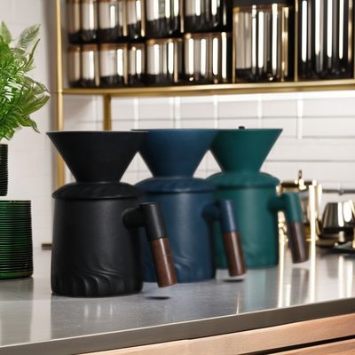 Porcelana Clásica Cerámica Dripper Set de café para la elaboración de la cerveza y el vertido manual