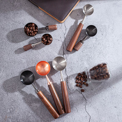 Cucharas de café de acero inoxidable para restaurantes y hogares con mango ecológico