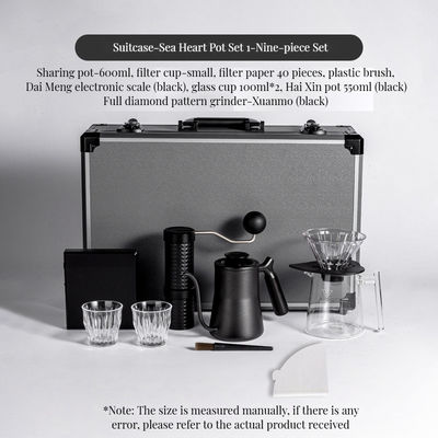 Herramientas de barista para el hogar Hotel Restaurante Oficina Incluye molienda manual y compartir la olla