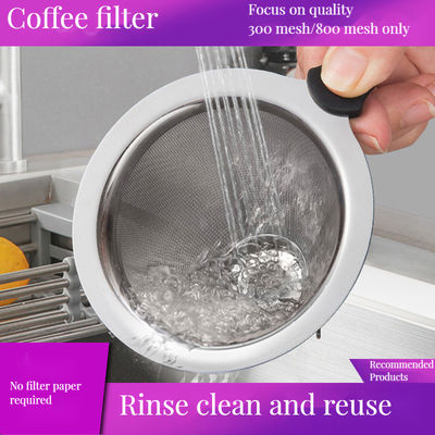 Filtro de goteo de café de acero inoxidable de diseño clásico para restaurantes y cervecerías caseras