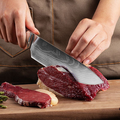 2024 Caliente regalo personalizado cuchillo de bricolaje conjunto con acero inoxidable y mango de madera Pakka