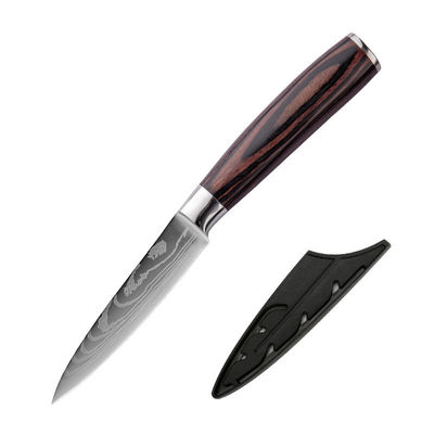 2024 Caliente regalo personalizado cuchillo de bricolaje conjunto con acero inoxidable y mango de madera Pakka