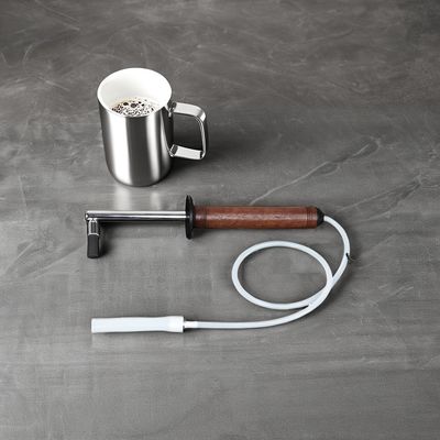 Acero inoxidable profesional clásico máquina de café limpieza de vapor cepillo para baristas