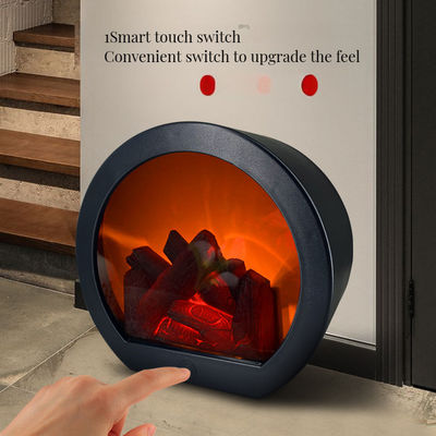 Lámpara de pared LED de plástico para interiores Batería Toque Llama de chimenea Luz para decoración de fiestas