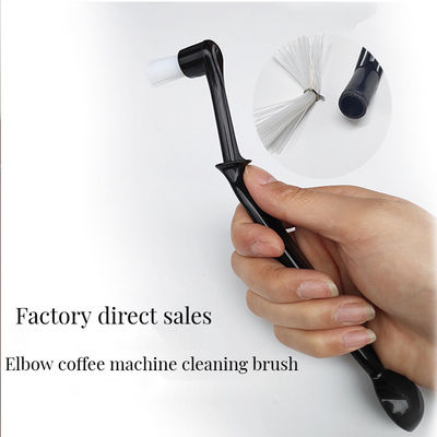 Restaurante Casa Café Maquina de limpieza de madera con soporte de escobillas de café