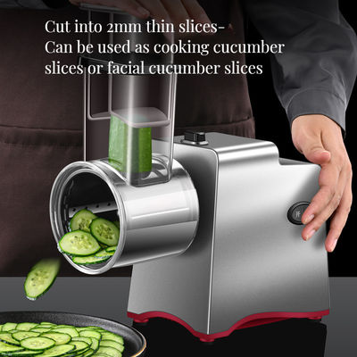 Supermercados de color personalizado motor de corriente continua máquina de ensalada eléctrica para cortar frutas y verduras
