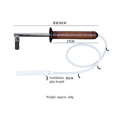 Cepillo de limpieza de máquinas de café con manguera anti-escaldado