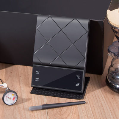 Balanza de pesas para el hogar con tapa 3kg/0.1g para verter sobre el café temporizador retroiluminado batería LCD