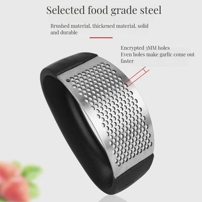 Grado alimenticio de acero inoxidable jugo de jengibre triturador de ajo Rocker Mincer Prensa para supermercados