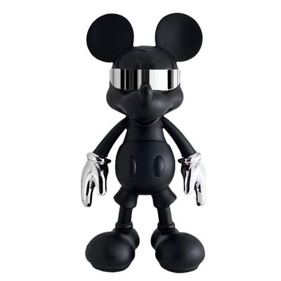 Ornamentaciones de cerámica contemporáneas de Cyberpunk Mickey Mouse para el salón y el suelo del porche
