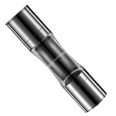 Grúas de vidrio de doble cabeza de espesor ajustable botella de sal y pimienta molino para restaurante