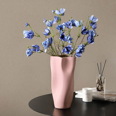 Vaso de cerámica contemporánea ideal para la mesa de la boda Vaso de cerámica para el hogar