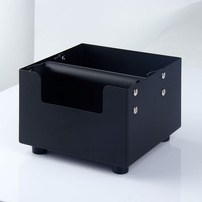 Caja de golpe de base de silicona con barra desmontable antideslizante para molinillos de café y té