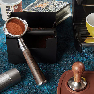 Caja de golpe de silicona cuboide absorbente de choques para herramientas de café y té tamaño personalizado BAMBOO