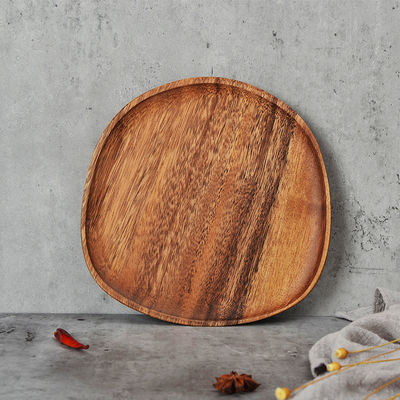 Utiliarios de madera sólida bandejas ecológicas bandejas de servicio para una experiencia culinaria superior