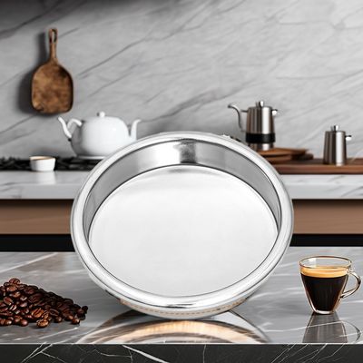 58mm Durable estilo clásico de acero inoxidable Cesta ciega de paquete único Portafilter herramienta de limpieza para el té de café