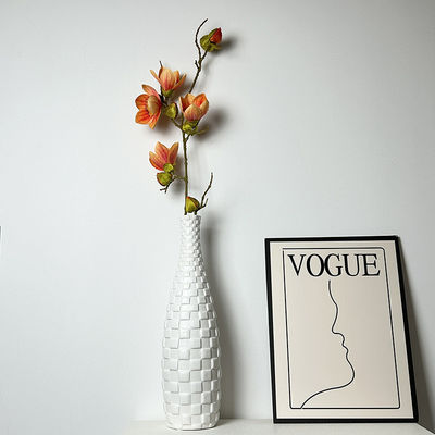 Vaso de concha de Capiz Blanco Moderno Exquisita Decoración para Diseño de Interiores