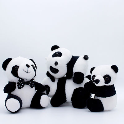 INS Style Kawaii Bamboo Tube Panda Set Plush Toy OEM/ODM para regalo de cumpleaños de niños